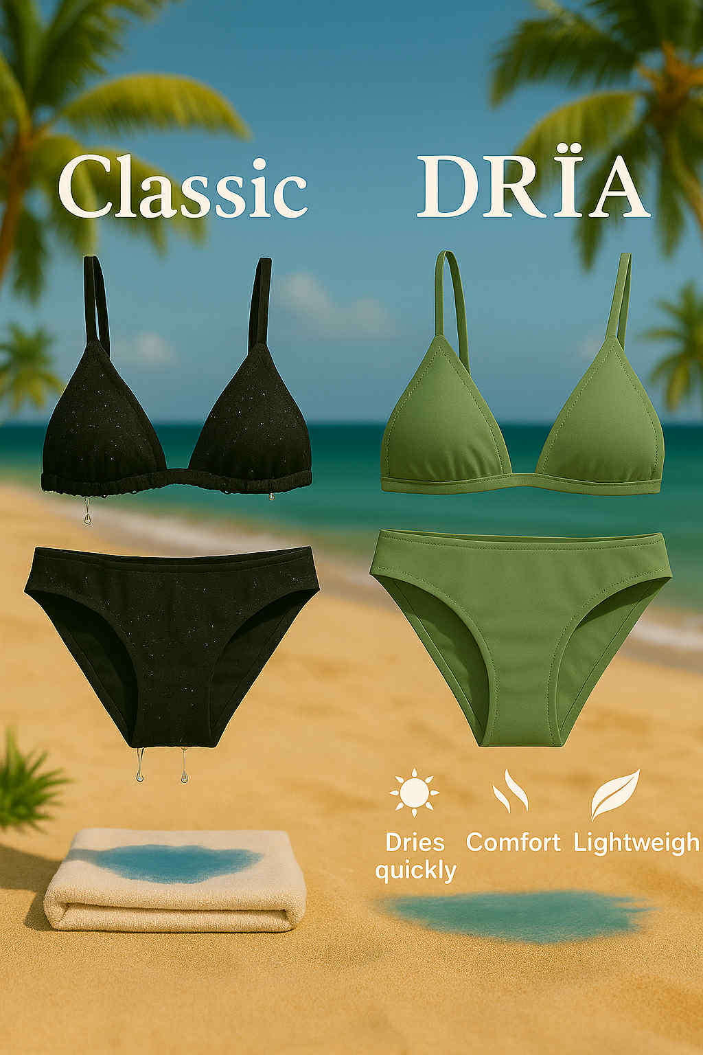 Drïa Swimwear - The Viral Bikini That Dries Faster Than Your Towel